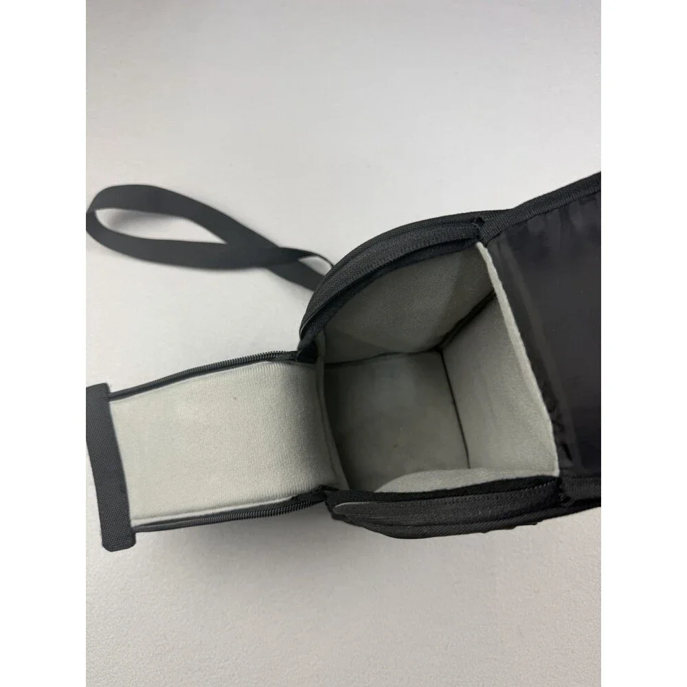 Genuine Sony Soft Zipper Lens Case Pouch Black Nylon for FE 70-200mm f2.8 Strap